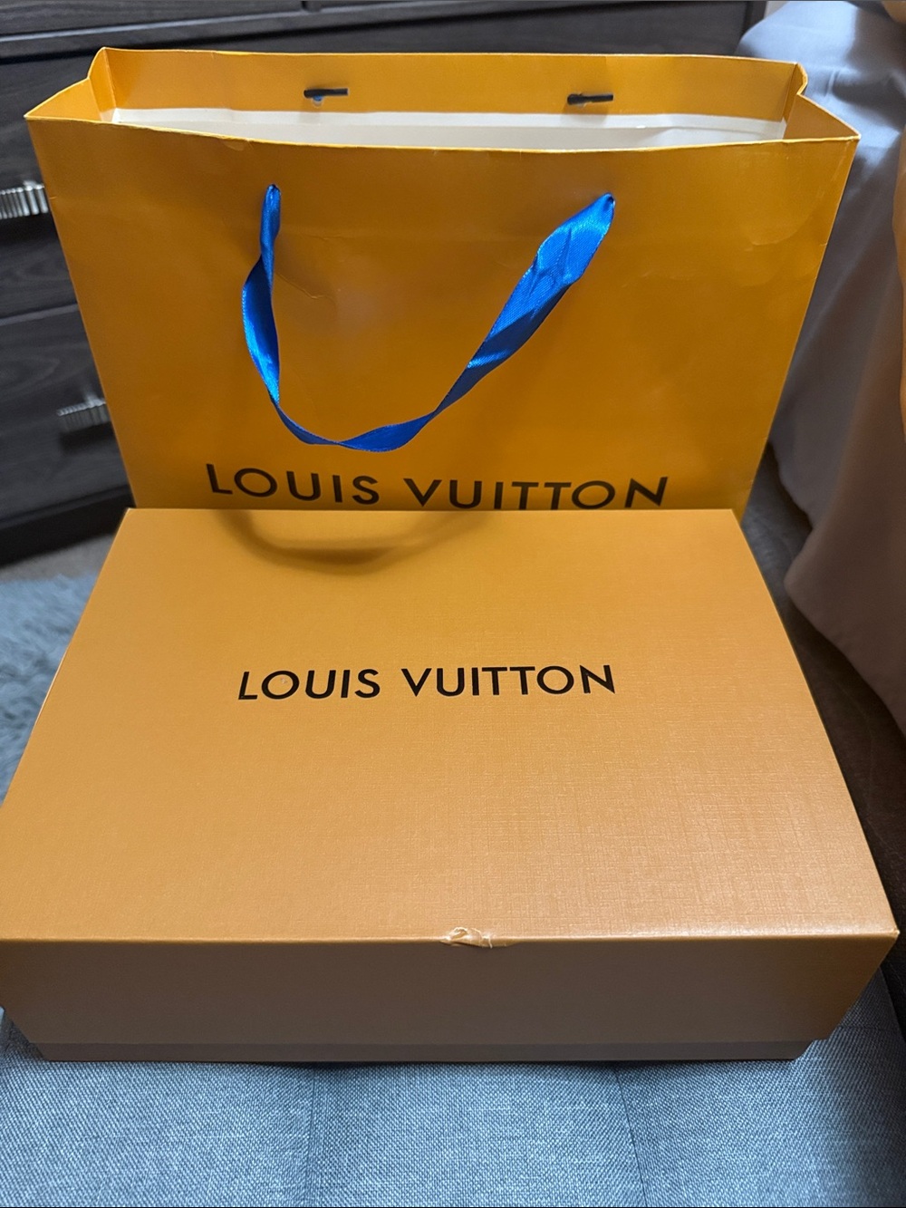 Louis Vuitton Transparent Monogram PVC Tote with Brown Monogram Trim - Picture 3 of 3